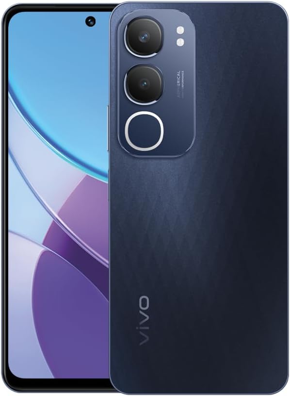vivo Y19s 4G Dual SIM Glossy Black 6GB RAM 128GB - Middle East Version vivo Y19s 4G Dual SIM Glossy Black 6GB RAM 128GB - Middle East Version 	Captivating Display Immerse yourself in the brilliance of a 6.68-inch IPS LCD Display with 90Hz refresh rate and 1000 nits delivering stunning visuals and an expansive viewing experience
Impressive Photography Capture every moment with clarity using the 50 MP main camera and 5 MP front camera This budget-smartphone enables you to unleash your creativity delivering atmospheric portraits and clear night shots
Long-lasting Battery Stay connected throughout the day with the massive 5500mAh battery providing ample power for extended usage without the need for frequent recharges
Immersive Audio Experience Enjoy an enhanced audio experience with the vivo Y19s 300 audio feature, delivering rich sound quality and immersive audio for your music movies and games
IP64 Protection and Military Grade Shock Resistance Y19s offers the highest level of dust and water resistance within this price range complemented by the convenience of a side-mounted fingerprint sensor for easy and secure unlocking	